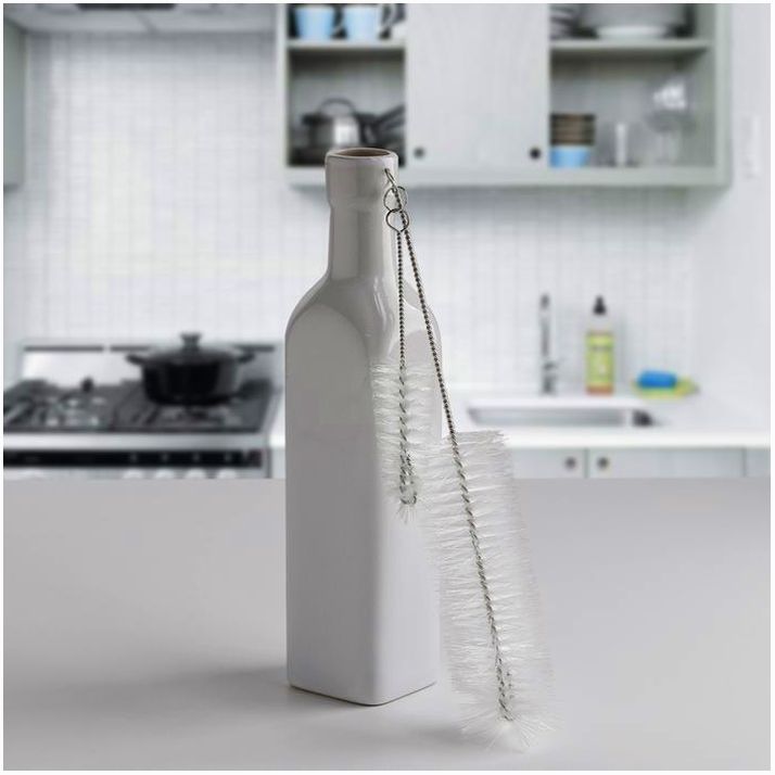 Набор ёршиков для посуды Доляна, 2 шт: 4?23 см, 2?11 см артикул анонс 1406046