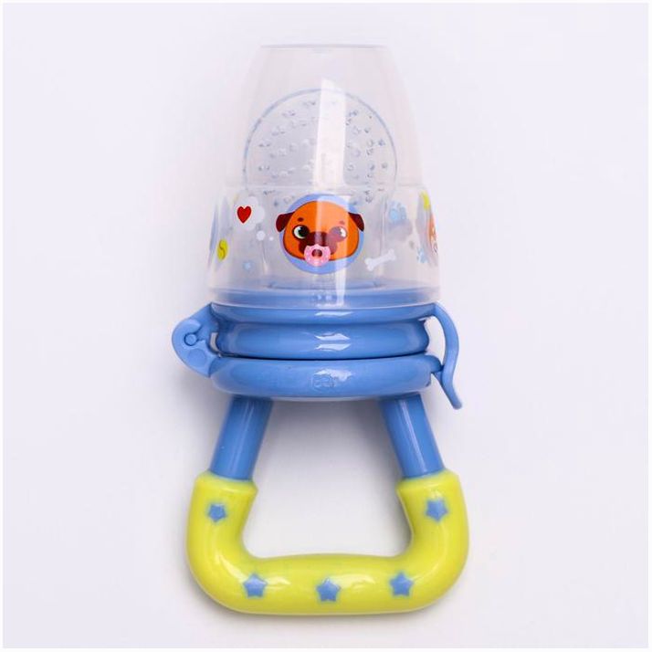 № 4982293 Ниблер для прикорма с силиконовой сеточкой «ТРЕНД. Пёсики»