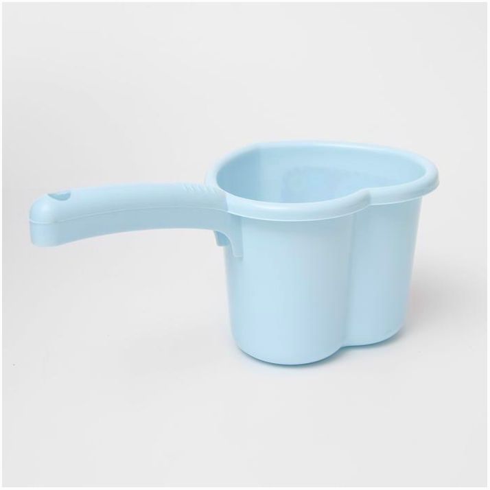 Картинка Ковш для купания, банный ковшик, хозяйственный 1,5 л., цвет голубой пастельный (№5131350) от магазина Мир детей Товары для Новорожденных