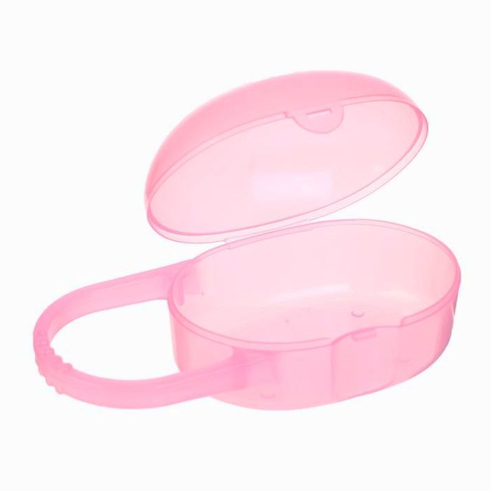 № 2825333 Контейнер для хранения и стерилизации детских сосок и пустышек, цвет розовый