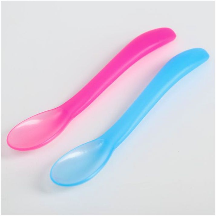 Ложка детская для кормления, цвет МИКС артикул анонс 3978637