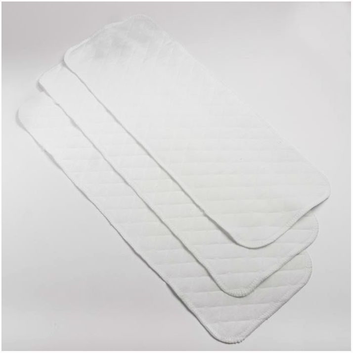 Картинка Набор вкладышей в многоразовый подгузник, 3 шт., 30 см., Хлопок (№3791267) от магазина Мир детей Товары для Новорожденных