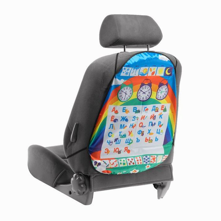 Накидка-незапинайка TORSO на спинку сиденья Алфавит, 61?47 см артикул анонс 4655613