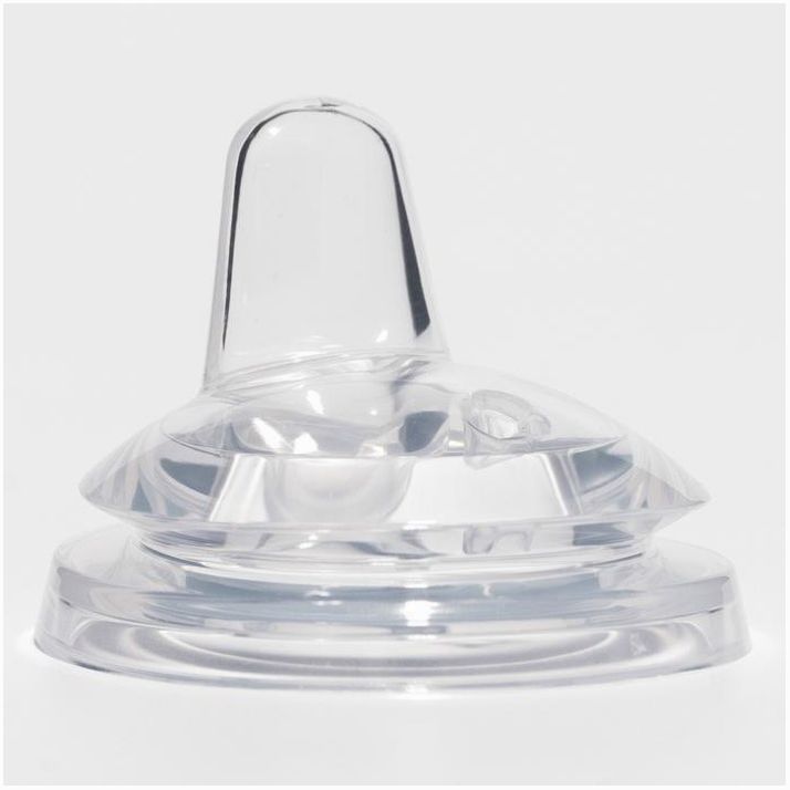 Носик для поильника, ШГ, ?50мм, отверстие для трубочки 12мм, + 9 мес., из силикона артикул анонс 7127808