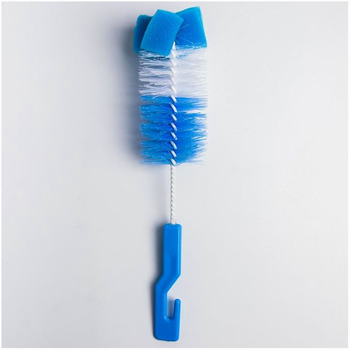 Картинка Ёршик для бутылочек с губкой, цвета МИКС (№553323) от магазина Мир детей Товары для Новорожденных