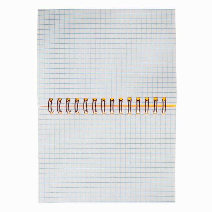 № 3554040 Записная книжка А6, 80 листов в клетку на гребне 