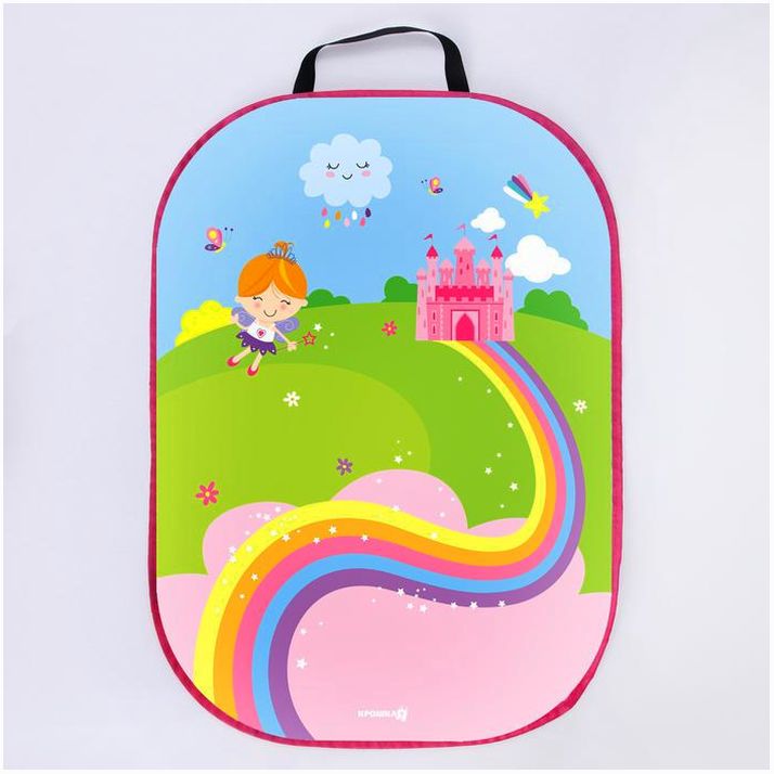 № 1738577 Незапинайка на автомобильное кресло с наклейками «Самая милая»