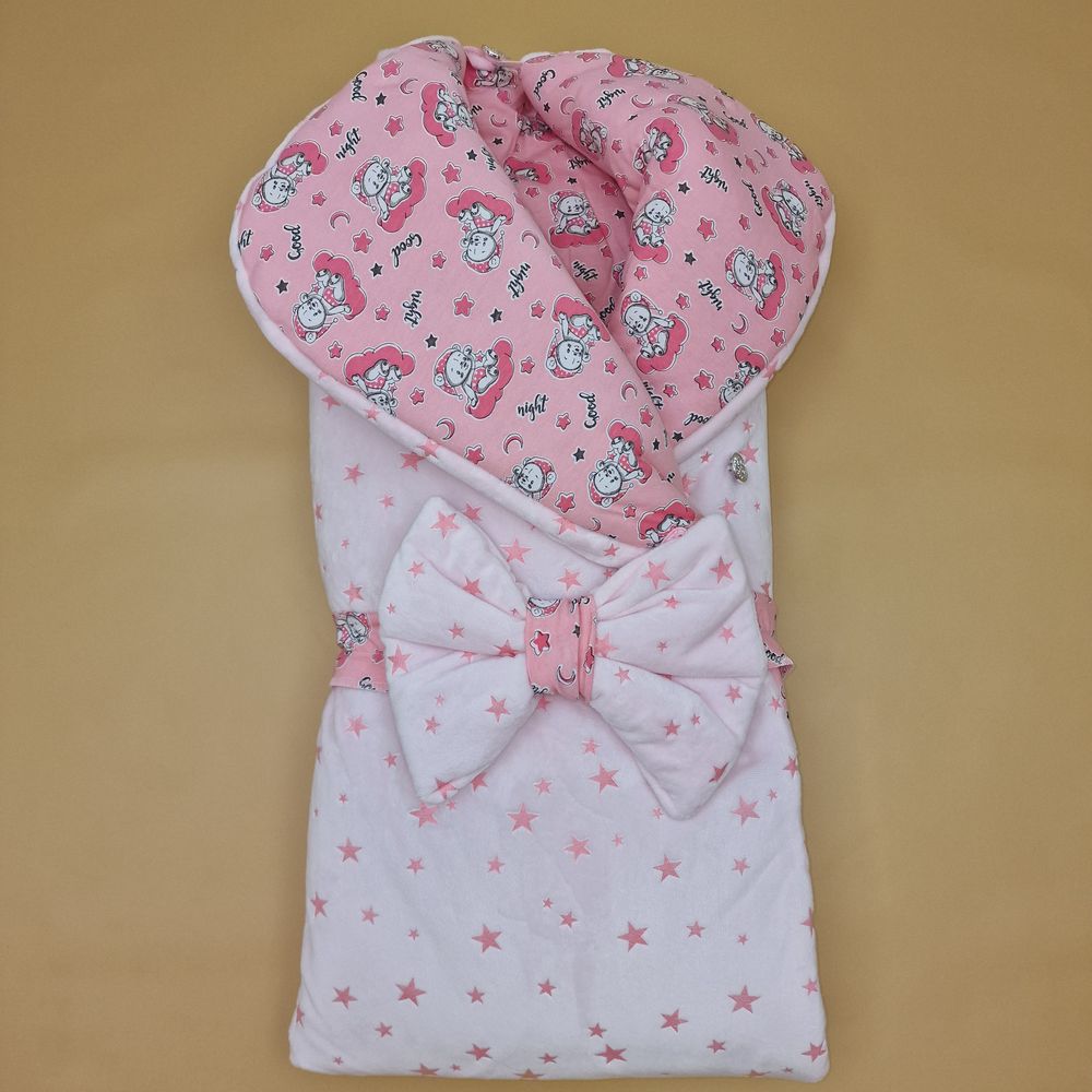 Конверт - одеяло трансформер на пуговицах и молнии ассорти (плюш/кулирка) артикул анонс 7504-0-1_03